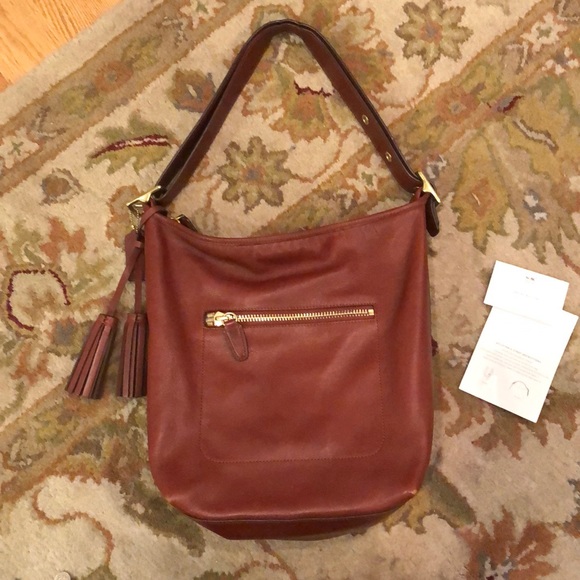 Leather Coach Bag - Picture 1 of 8